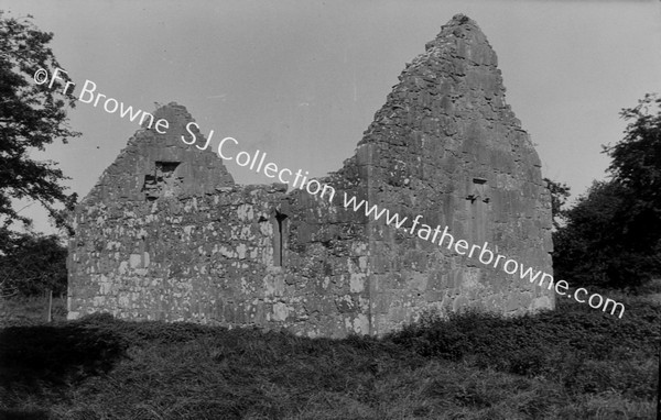 OLD CHURCH EASTERN GABLE FROM SOUTH EAST